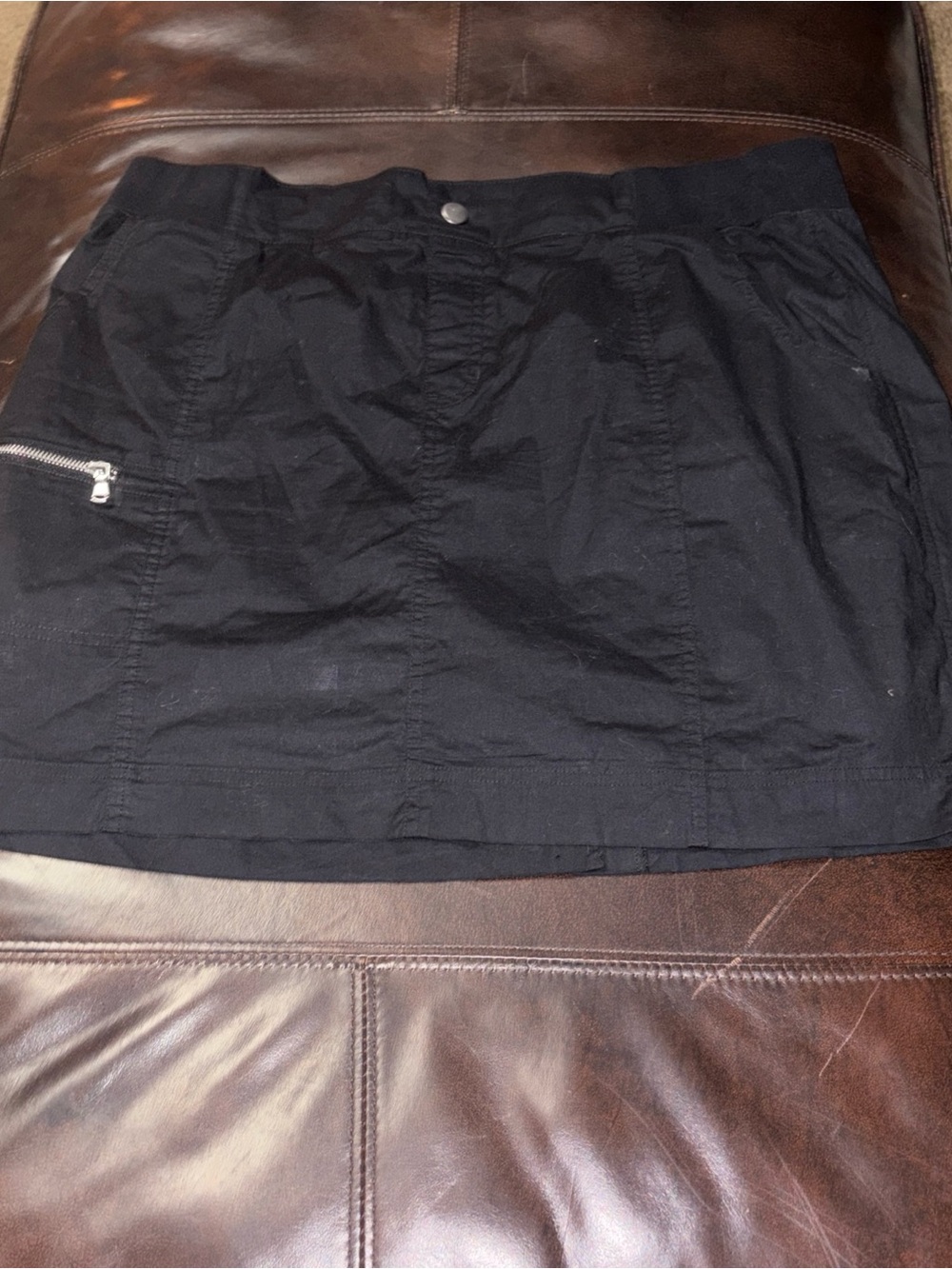 Rafaella Comfort Black Cargo  Skort Size 16